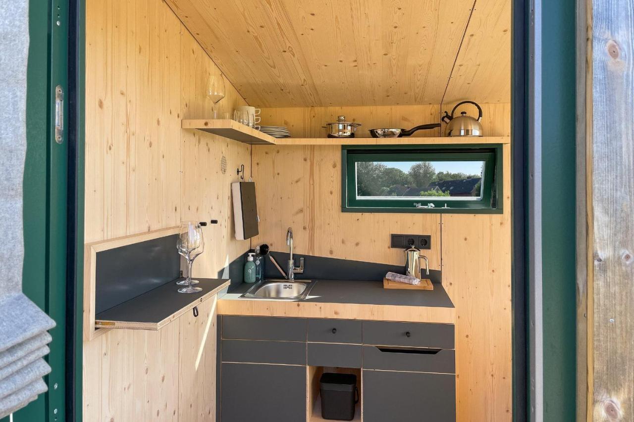 Sleep Space 4 - Green Tiny Spot Cuxhaven Altenbruch Exterior photo
